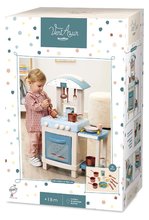 Einfache Spielküchen - Küche für die Kleinsten Gourmet Kitchen Vert Azur Écoiffier 16 Accessoires mit Geschirr ab 18 Monaten_3