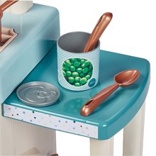 Einfache Spielküchen - Küche für die Kleinsten Gourmet Kitchen Vert Azur Écoiffier 16 Accessoires mit Geschirr ab 18 Monaten_2