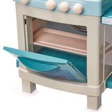 Einfache Spielküchen - Küche für die Kleinsten Gourmet Kitchen Vert Azur Écoiffier 16 Accessoires mit Geschirr ab 18 Monaten_1