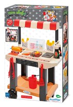 Einfache Spielküchen - Stand mit Fastfood Street Food Écoiffier mit Zahlterminal und 25 Zubehör ab 18 Monaten ECO1682_6