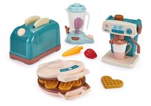 Trgovine za otroke - Komplet elektronska trgovina z mešanim blagom s hladilnikom Maxi Market in kuhinjski aparati Smoby z živili_1