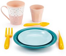 Posuđe i dodaci za kuhinju - Set za jelo Picnic Serware Vert Azur Écoiffier 32 dodatka od 18 mjes_2