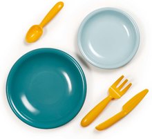 Posuđe i dodaci za kuhinju - Set za jelo Picnic Serware Vert Azur Écoiffier 32 dodatka od 18 mjes_1