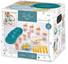 Posuđe i dodaci za kuhinju - Set za jelo Picnic Serware Vert Azur Écoiffier 32 dodatka od 18 mjes_3