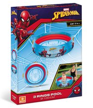 Detské bazéniky -  NA PREKLAD - Piscina inflable Spiderman Mondo Tres compartimentos de 100 cm desde 10 meses_1