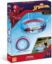 Kinderbecken - Planschbecken zweikammerig Spiderman Mondo 100 cm Durchmesser ab 10 Monaten MON16914_1