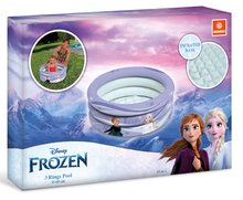 Piscine per bambini - Piscina gonfiabile Frozen Mondo 60 cm di diametro 3 camere d'aria da 10 mesi_0