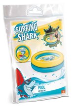 Piscine per bambini - Piscina gonfiabile Surfing Shark Mondo 100 cm diametro a 2-camere d'aria da 10 mesi_1