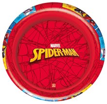 Piscine per bambini - Piscina gonfiabile Spiderman Mondo 100 cm di diametro 2 camere d'aria da 10 mesi_0