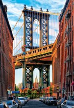 Puzzle 1000-dijelne - Puzzle Genuine Manhattan bridge, New York Educa 1000 dielov + FIX puzzle lepidlo EDU17100 _0