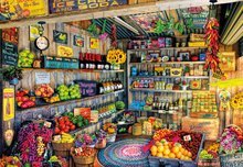 2000 delne puzzle - Puzzle Genuine Grocery Shop Educa 2000 delov od 11 leta_0