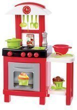 Spielhäuser Sets - Set Häuschen Lovely mit 3 Fenstern und 2 Jalousien Smoby- Rot und Küche100% Chef Pro Cook mit Theke und Zubehör ab 2 Jahren_10