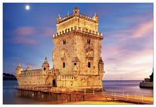 1000 delne puzzle - Puzzle Belem Tower, Lisbon Educa 1000 delov in Fix lepilo od 11 leta_0