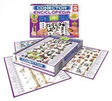 Cudzojazyčné spoločenské hry - Spoločenská hra Conector Enciclopedia Educa španielsky 352 otázok od 7-12 rokov_0