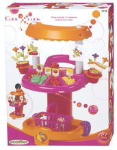 Obchody pre deti - Obchod a kvetinárstvo Bubble Shop Écoiffier na kolieskach s 27 doplnkami od 18 mes_0