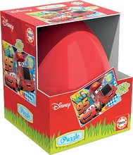 Otroške puzzle do 100 delov - Puzzle v jajčku Disney Princeske, Frozen in Cars EGG Educa 48 delov (cena za 3 kose) od 5 leta_1