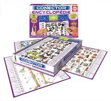 Giochi da tavolo in lingua straniera - Gioco da tavolo Conector Educa Encyclopedie in francese 352 domande dai 6 anni_0