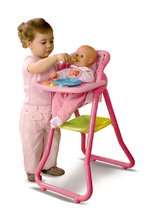 Staré položky - Jedálenská stolička Smoby pre 42 cm bábiku s doplnkami od 3 rokov_2