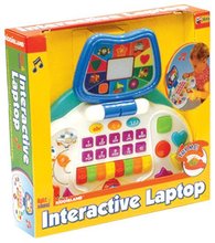 Stari vnosi - Kiddieland 33910 Activity interactive laptop so svetlom a zvukom, +18 mesiacov od 18 mes_1