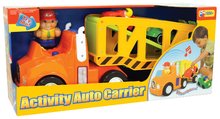 Produse vechi - Camion Activity Kiddieland cu 2 mașinuțe de la 18 luni_1