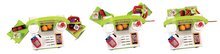 Supermarteturi pentru copii - Stand asamblabil de legume 4 in1 100% Chef Écoiffier cu coş şi 34 accesorii începând  verde de la 18 luni_3