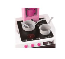 Bucătărie pentru copii seturi - Set bucătărie de jucărie Hello Kitty Cheftronic Smoby cu sunet şi set de mic dejun în geantă_3
