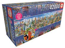 Puzzle Around the world Educa 42000 delov od 11 leta