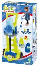 Jocuri de uz casnic - Cărucior de curățenie cu aspirator static Clean Home Écoiffier cu detergenți de curățare de la 18 luni_1