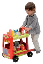 Kuchynky pre deti sety - Kuchynka rastúca s tečúcou vodou a mikrovlnkou Tefal Evolutive Gourment Smoby dva stolčeky a vozík s hamburgermi_38