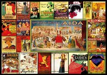 Puzzle 3000 dielne - Puzzle Collage of Operas Educa 3000 dielov od 11 rokov_0