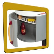 Produse vechi - Bucătărie electronică French Touch Tefal Excellence Smoby bordou-galben cu apă curgătoare_4