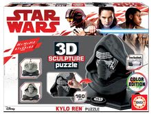 Puzzle 3D - Puzzle 3D Sculpture - Star Wars Kylo Ren Educa Color edition 160 piese de la 6 ani_0