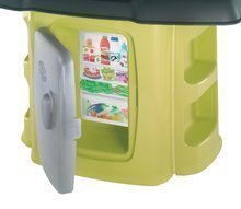 Bucătării simple de jucărie - Bucătărie 100% Chef Loft Écoiffier cu 14 accesorii roşu-verde de la 18 luni_3