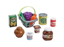 Szupermarketek gyerekeknek - Játékbolt Supershop Écoiffier élelmiszerekkel és kosár 20 drb kiegészítővel 18 hó-tól_1