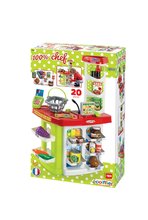 Szupermarketek gyerekeknek - Játékbolt Supershop Écoiffier élelmiszerekkel és kosár 20 drb kiegészítővel 18 hó-tól_2