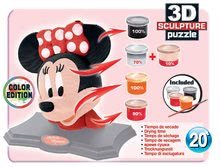 Puzzle 3D - Puzzle 3D Sculpture Minnie Educa Colour Edition 160 bucăți_2