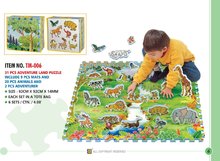 Puzzle din burete - Puzzle din burete Adventure Land Safari Lee Chyun 31 bucăţi_0