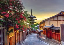 Puzzle 1000 teilig - Puzzle Yasaka Pagoda Kyoto Japan Educa 1000 Teilen und  Fix Kleber ab 11 Jahren_0