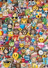 Puzzle 500-dijelne - Puzzle Emoji Educa 2x500 dijelova i Fix ljepilo od 11 godina_0