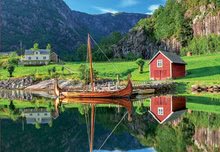Puzzle 1500 dílků - Puzzle Viking ship Educa 1500 dílků a Fix lepidlo od 11 let_0