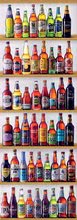 Panoráma puzzle - Puzzle panorama World Beers Educa 2000 darabos és Fix ragasztó 11 évtől_0