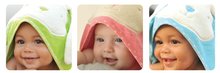 Telo da bagno per neonati - Asciugamano con cappuccio per i più piccoli toTs-smarTrike coniglietto 100%cotone naturale blu dai 0 mesi_2