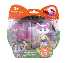 Figurki i zwierzątka - Figurka kot Milady gitarą basową 44 Cats Smoby 17*19*7 cm_0