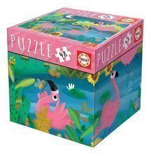 Dječje puzzle do 100 dijelova - Set puzzle Mini Box Puzzle Educa 5 vrsta životinja 48-dijelova od 4 godine_2