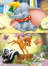 Drewniane Disney puzzle - Puzzle drewniane Disney Zwierzątka Dumbo Educa 2x16 elementów_0