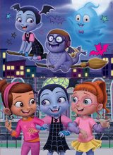 Drvene Disney puzzle - Drvene puzzle za djecu Vampirina Educa 2x16 dijelova_0
