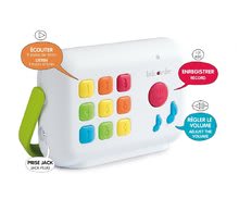 Enregistreur audio Kidcorder Smoby Enregistrement et lecture de voix, de chansons et de messages pour les plus jeunes (sans fréquence radio) de 12 mois à 10 ans
