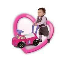 Babytaxiuri de la 6 luni - Babytaxiu şi premergător Minine Smoby Auto 2in1 cu melodii roz de la 6 luni_4