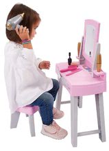 Kozmetična mizica za otroke - Kozmetična mizica s stolčkom My Very First Beauty Table Ecoiffier s sušilnikom za lase in 11 dodatki od 18 mes_0