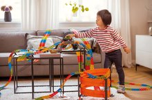 Autópályák - Flexibilis autópálya Flextrem Discovery Set Smoby 184 elemből álló 440 cm hosszú pálya elektronikus villogó autóval 4 évtől_24